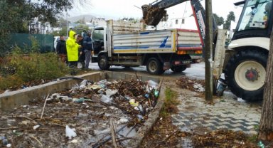 Muğla Büyükşehir yoğun yağışlara karşı teyakkuzda