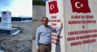 Mustafa Ercan'dan Kars Sarıkamış'a Şehitler Anıtı