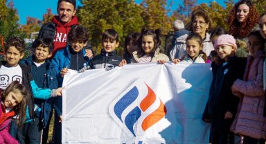 Nefes Dağyenice'de 200 fidan toprakla buluştu