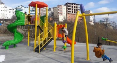 Ordu Büyükşehir'den ilçelere 135 adet çocuk oyun parkı