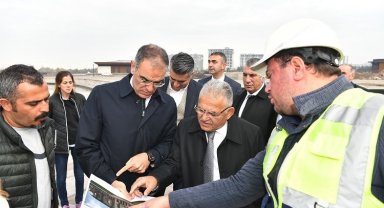 Recep Tayyip Erdoğan Millet Bahçesi'ne yakın takip