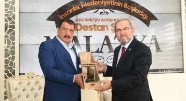 Rektör Prof. Dr. Necdet Ünüvar'dan Selahattin Gürkan'a ziyaret