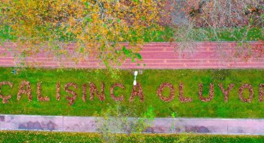 Rengarenk yapraklar dile geldi