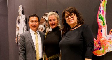 Ressam kardeşlerin eserleri yoğun ilgi gördü