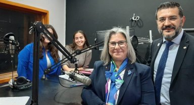 Rotary'den Radyo Bilkent'te söyleşi