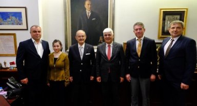 Terziler Federasyonu'ndan Büyükerşen'e ziyaret