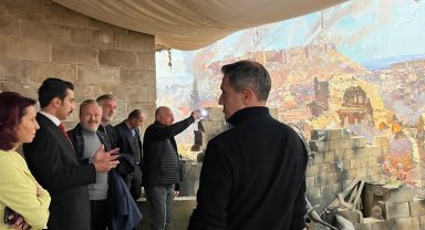 TFF yöneticilerinden Gaziantep'te 'Panorama' ziyareti