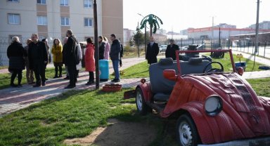 AB projesinin kapanışı için Edirne'ye gelen Bulgaristan heyeti parklarla büyülendi