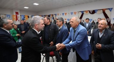 AK Parti Çağlayancerit'ten vefa programı