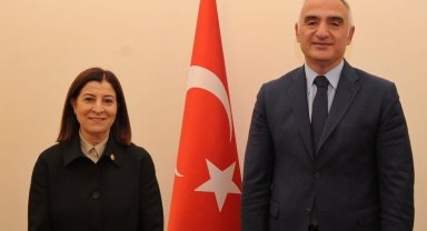 AK Partili Aksal'dan Bakan Ersoy'a ziyaret