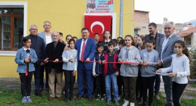 Atatürk Çocukları'ndan 49. kütüphane Milas'ta açıldı