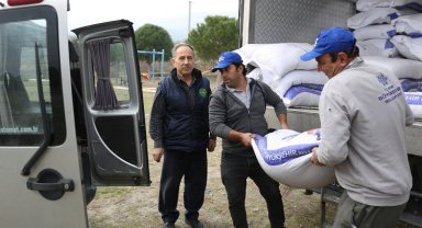 Aydın Büyükşehir'den yem desteği