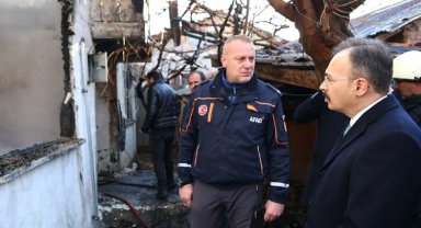 Bilecik Valisi Kızılkaya'dan yangın bölgesine inceleme