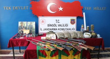Bingöl merkezli 2 ilde eş zamanlı PKK/KCK operasyonu