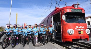 Bisiklet tramvayı ile güvenli sürüşler