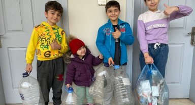 Bursa Gürsulu çocuklar atığı getirip biletleri kapıyor!