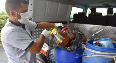 Bursa Yıldırım'da 1 ayda 1,5 ton atık yağ toplandı