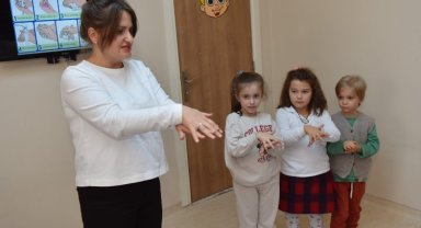 Bursa Yıldırım'da çocuklara hijyen ve güvenlik