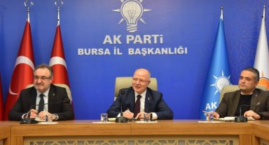 Bursa'da AK Parti BESOB'u ağırladı