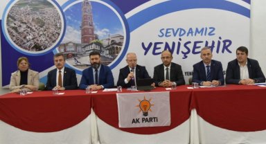 Bursa'da AK Parti Yenişehir teşkilatıyla buluştu