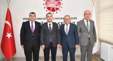 Büyükkılıç'tan Yahya Tekin'e ziyaret