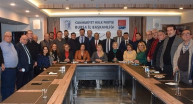 CHP Bursa İl Başkanı İsmet Karaca başkanlığa veda etti