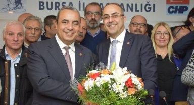 CHP Bursa İl Başkanlığı'nda devir teslim