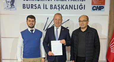 CHP Bursa'da milletvekili aday adaylığı için ilk istifa Cevat Asa'dan