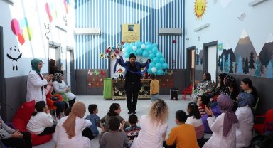 Çocuklara eğlencede engel yok