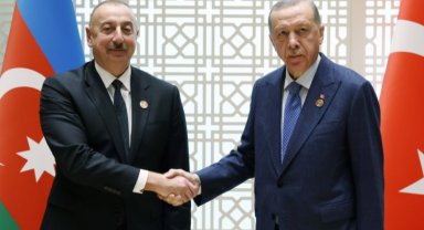 Cumhurbaşkanı Erdoğan, Aliyev ile görüştü