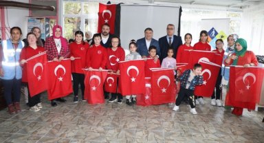 Dilovası'nda özel çocuklar gönüllerince eğlendiler