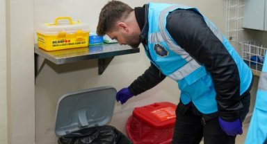 Diyarbakır'da sağlık kuruluşlarında tıbbi atık denetimi