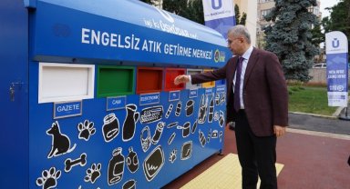 Dünyada ilk... Braille alfabeli atık