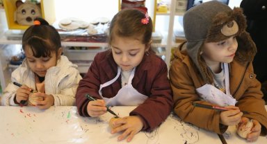 Gaziantep'te 10 bin çocuk 'topaç'la tanıştı