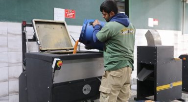 Gaziantep'te yemek artıkları mamaya dönüşüyor