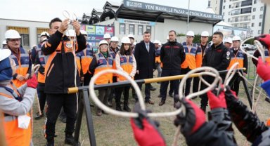 İstanbul'da Silivrili muhtarlar 'Temel AFAD Gönüllüsü' oldu