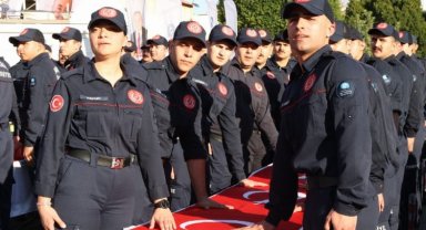 İtfaiye ve zabıta erleri yemin etti