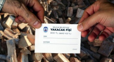 İzmir Efes Selçuk'tan 909 aileye yakacak desteği