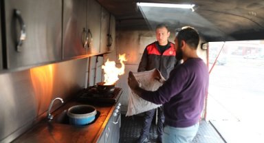 KASKİ'de yangın tatbikatı