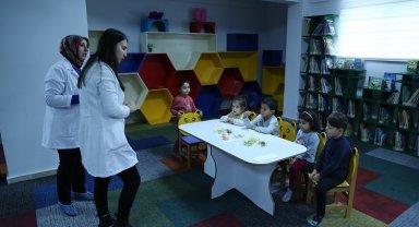 Kayseri'de Erkilet Kütüphanesi ilgi odağı oldu