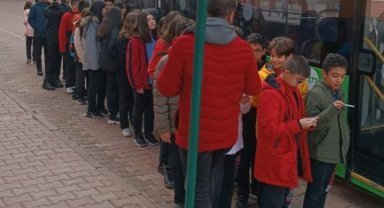 Kayserili öğrencilere 'toplu taşıma' eğitimi