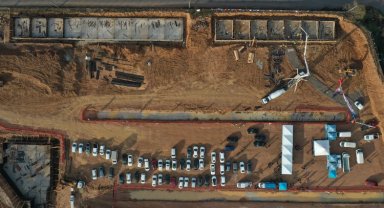 Kocaeli Gebze'de Sebze ve Meyve Hali'ne temel