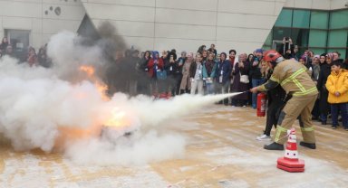 Kocaeli'de Darıcalılar afetlere karşı bilinçleniyor