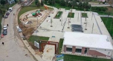 Kocaeli'nde Çayırova'daki dev park ilerliyor