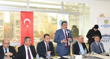Malatya Büyükşehir, Hizmet-İş Şube temsilcileriyle toplandı