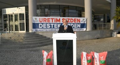 Malatya Büyükşehir'den Karışım Kaba Yem Dağıtımı