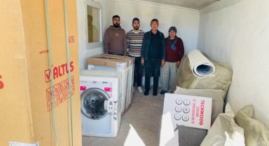 Manisa Gördesli ailenin yüzü Büyükşehir'le güldü