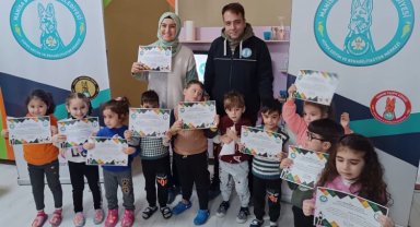 Manisa Şehzadeler'de 'Minik Tarzan'lar belgelendi