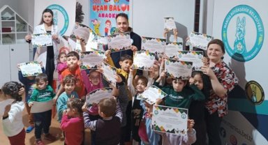 Manisa Turgutlu'da 'Minik Tarzanlara' doğa ve çevre aşısı