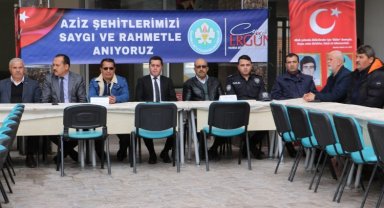 Manisa'da Gördesli şehitler saygıyla anıldı